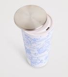 Harrods printed travel cup, UK version