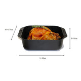 BergHOFF double roasting pan with grill lid 42cm, imported from the UK