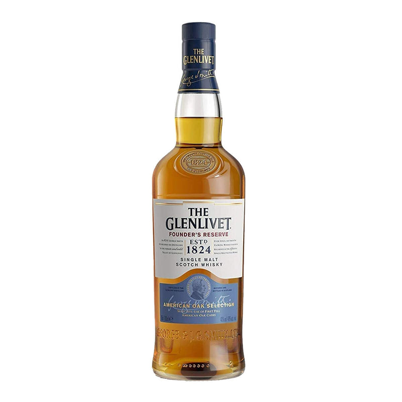 The Glenlivet Founder's Reserve Scotch Whisky 70cl (British brand)