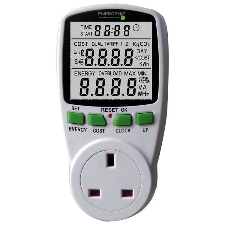 Energenie Saving Power Meter H12 W7 cm - British product