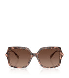 Michael Kors Quogue square tortoiseshell sunglasses, imported from the UK