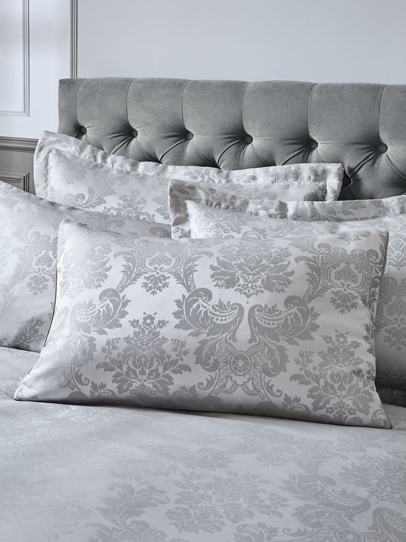 Catherine Lansfield damask jacquard duvet set - British product