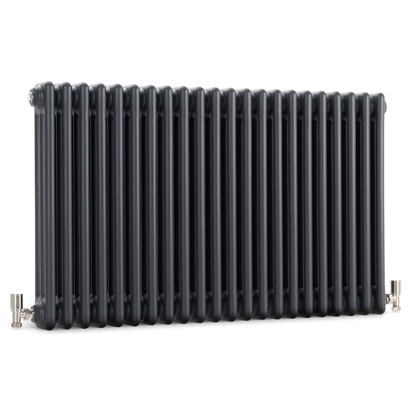 Ultraheat radiator anthracite 3 column 600x997x100mm, imported from the UK