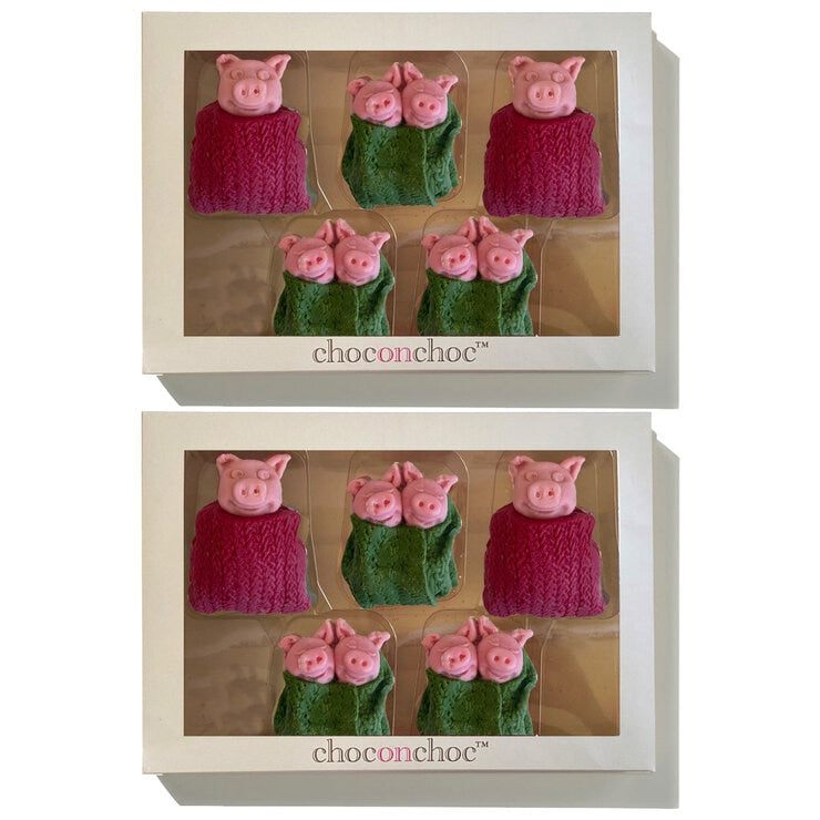 Choc on Choc Chocolate Pigs in Blanket 2 x 160g