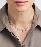 Suzanne Kalan white gold diamond cascade necklace (British brand)