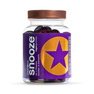 Holland & Barrett Starpowa Snooze Vitamin Black Cherry Flavoured Sleep Support Gummies 30 Pack- Buy online at McGrocer