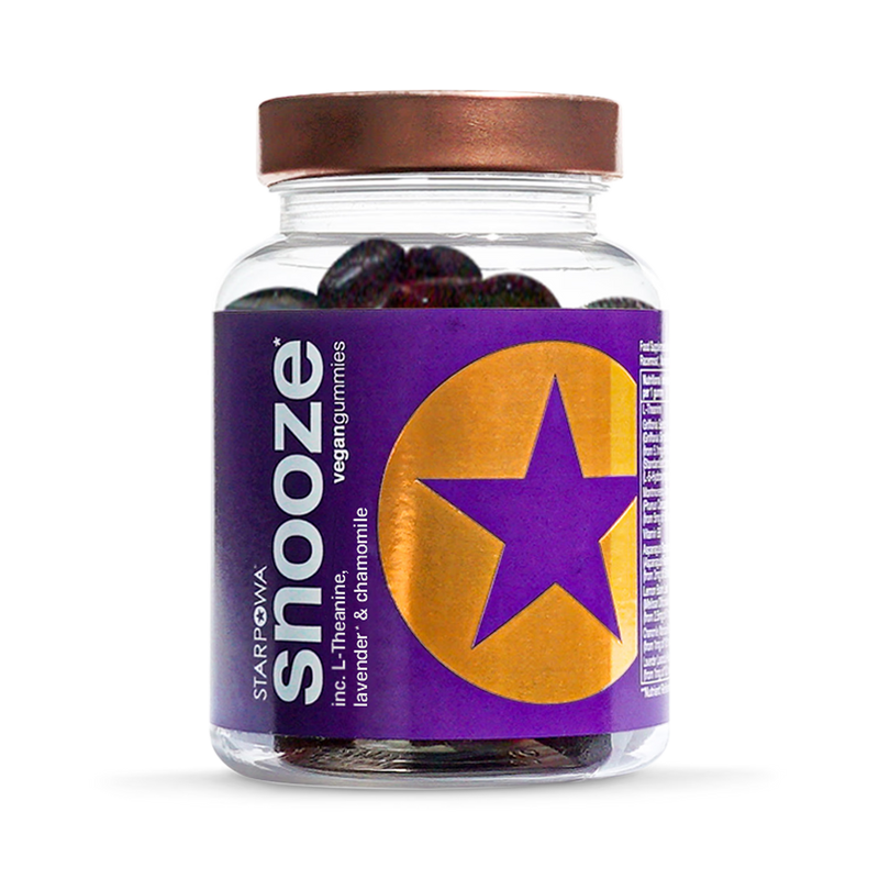 Starpowa Snooze black cherry gummies 30 pack (British brand)