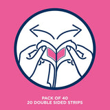 Veet Pure Inspiration Wax Strips Face Sensitive x40 GOODS Superdrug