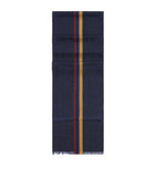 Paul Smith virgin wool-blend central stripe scarf, UK version