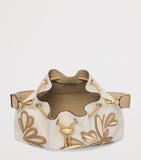Jimmy Choo medium Cinch bucket bag in recycled canvas (British brand)