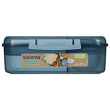 Sistema Bento Lunch Box Assorted Colours 7.7x18.6x21.9cm (British brand)