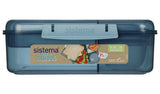 Argos Sistema Bento Lunch Box Assorted Colours Food Storage Container 7.7x18.6x21.9cm- Buy online at McGrocer