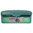 Sistema Quaddie lunch box with 275ml bottle (British brand)