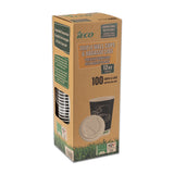 Costco UK iECO Triple Wall Hot Cups & Lids 12oz 100 Pack - Hot Drink Cups- Buy online at McGrocer