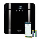 Salter Bluetooth smart analyser bathroom scale black - British product
