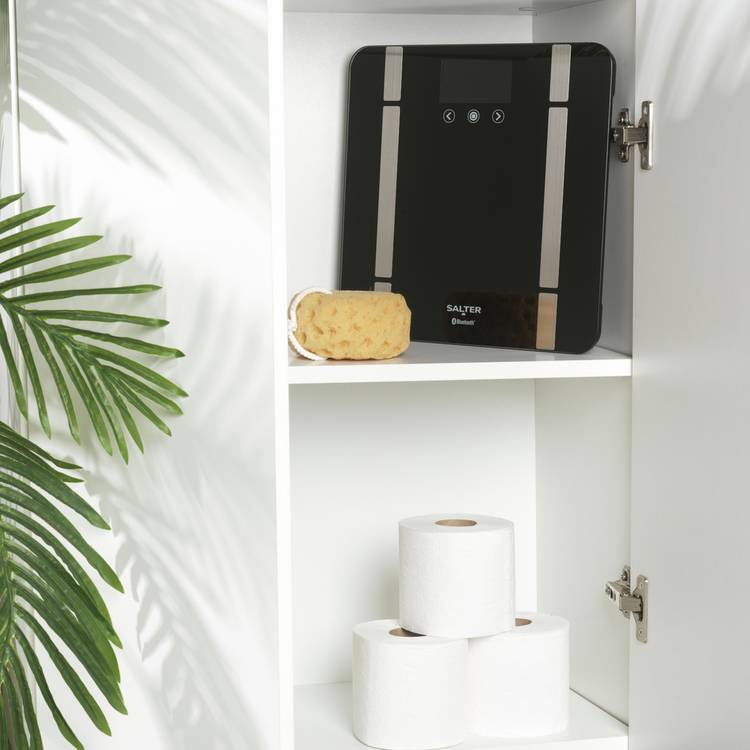 Salter Bluetooth smart analyser bathroom scale black - British product