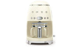 Argos Smeg DCF02 50's Style Retro Drip Filter Coffee Machine Cream- Buy online at McGrocer
