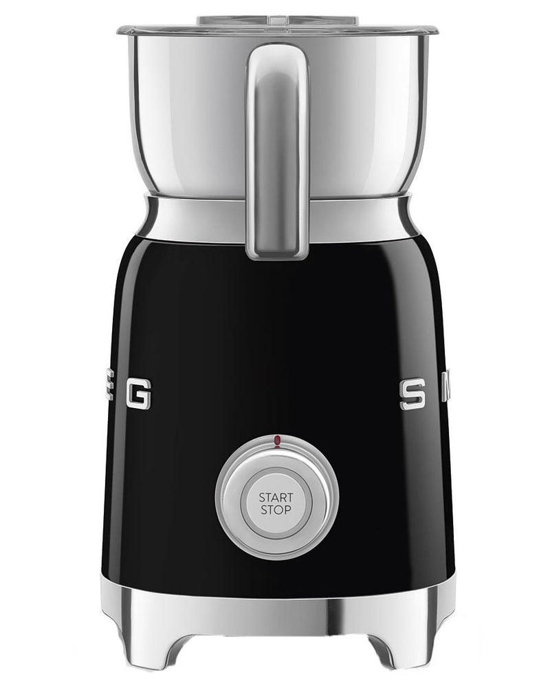 Smeg retro milk frother black 600ml (British brand)