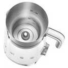 Smeg white retro milk frother 600ml (British brand)