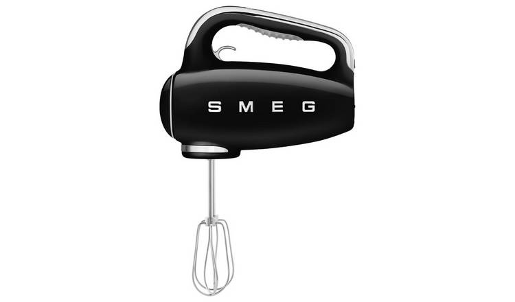 Smeg 50's style retro hand mixer black (British brand)