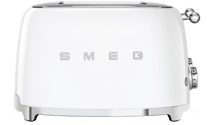 Smeg 4 slice retro toaster white - British product