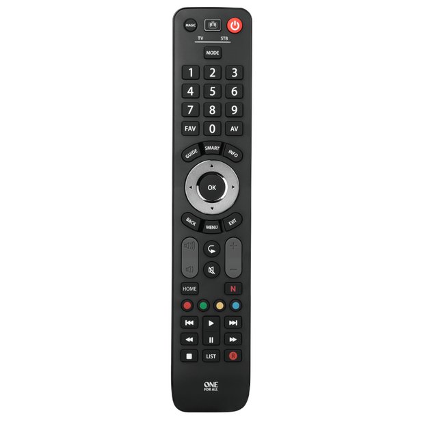 One For All Evolve universal remote control, UK version
