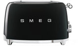 Smeg 4 slice retro toaster black, imported from the UK