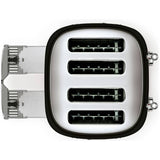 Smeg 4 slice retro toaster black, imported from the UK