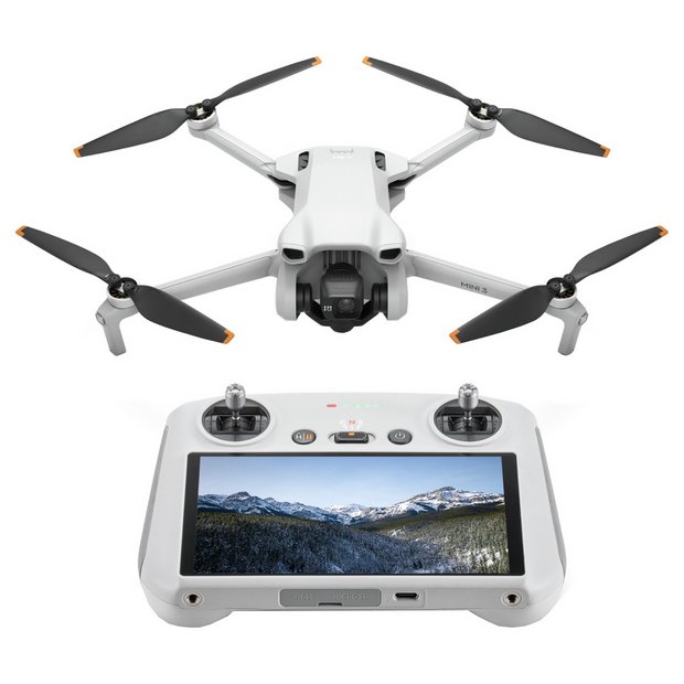 DJI Mini 3 drone with RC remote controller - British product