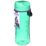 Sistema Multicolour Tritan Swift Water Bottle 600ml (British brand)