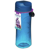 Sistema Multicolour Tritan Swift Water Bottle 600ml (British brand)