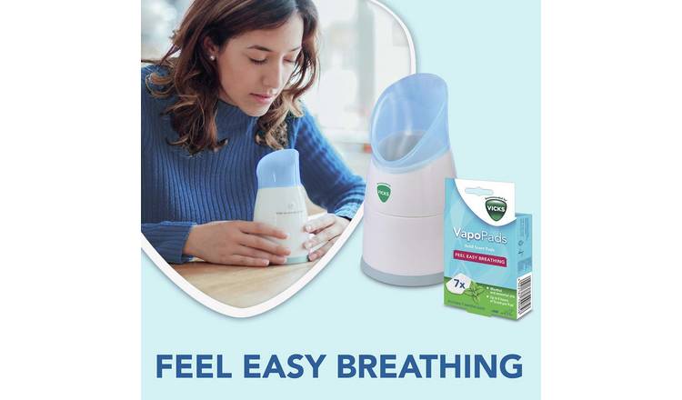 Vicks V1300 steam inhaler bundle, UK version