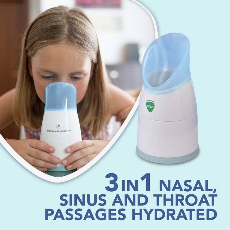 Vicks V1300 steam inhaler bundle, UK version
