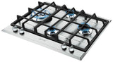 Smeg Cucina stainless steel 60cm gas hob (British brand)