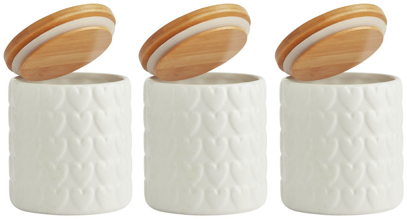 Habitat ceramic canisters pack of 3, UK version