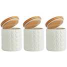 Habitat ceramic canisters pack of 3, UK version