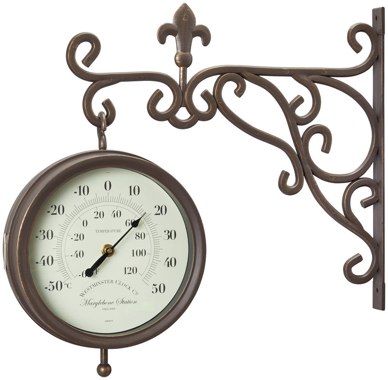 Smart Garden traditional garden wall clock 33x36x9cm (British brand)