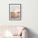 East End Prints New Dawn Landscape Framed Wall Print A2 - British product