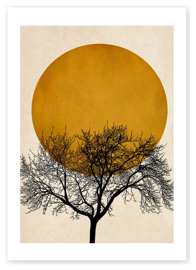 East End Prints Winter Morning unframed wall print A3 - British product