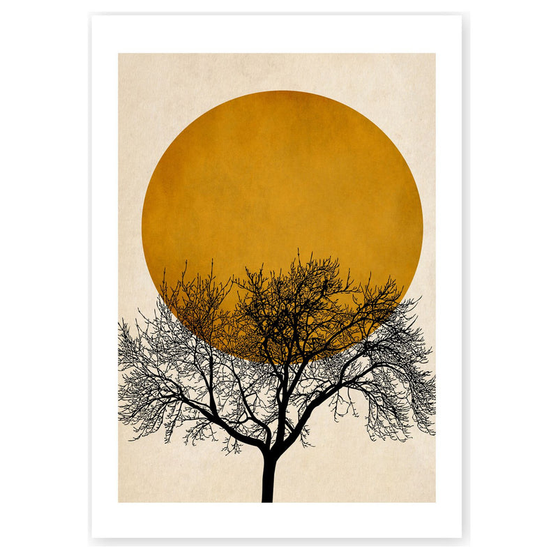 East End Prints Winter Morning unframed wall print A2 - British product
