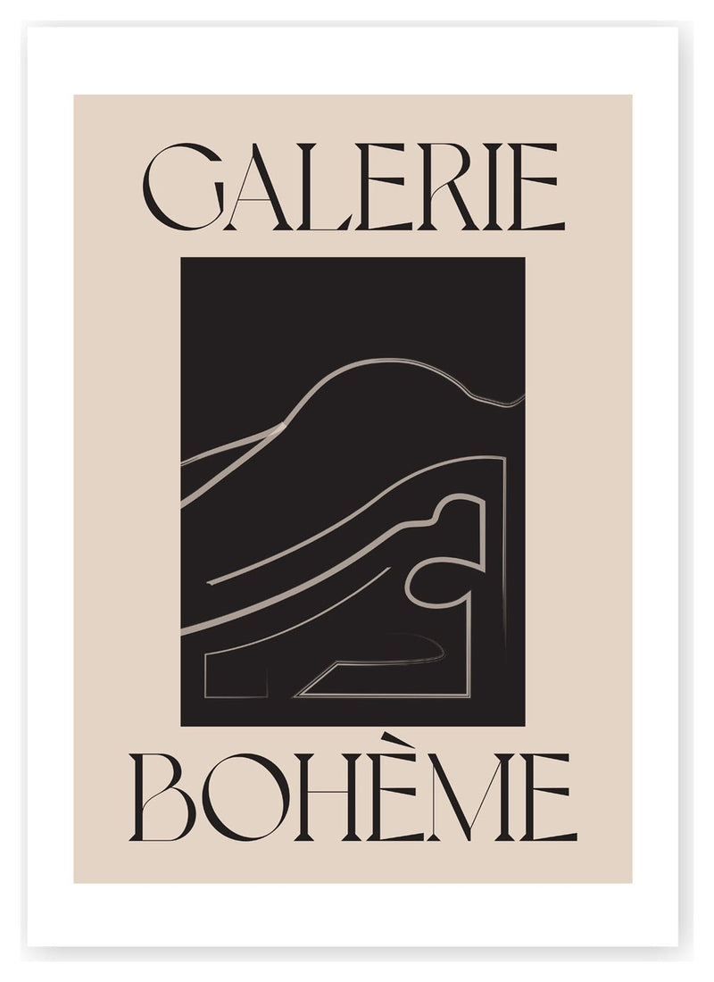 East End Prints La Vie Boheme unframed wall print A3, UK version