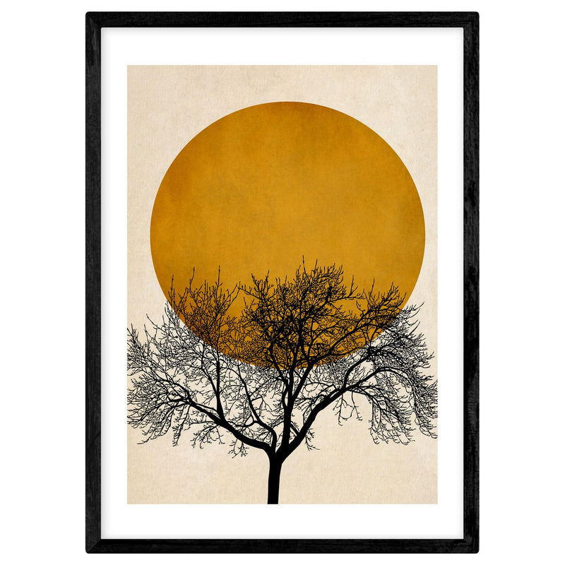 East End Prints Winter Morning framed wall print A2 - British product