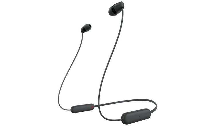 Sony WI C100 in-ear wireless headphones Black (British brand)