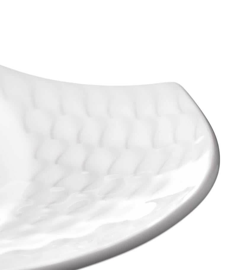 Meissen Waves Relief platter 31cm fine porcelain, imported from the UK