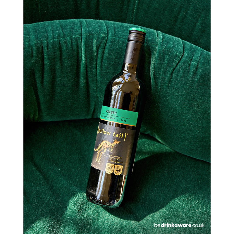 Yellow Tail Malbec red wine 75cl (British brand)