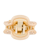 Alexandre de Paris gold-plated crystal claw hair clip, UK version