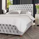 LLB Ottoman Bedframe in Silver Superking, UK version