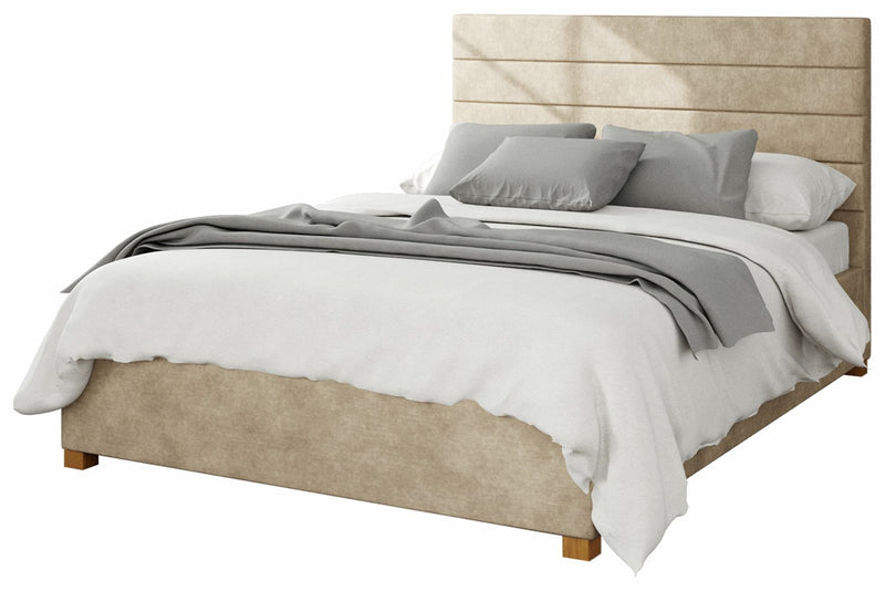 Aspire Superking Ottoman Bedframe Beige - British product