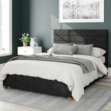 Aspire Double Ottoman Bedframe in Charcoal - British product