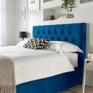 CL Boutique Double Ottoman Bedframe in Navy - British product